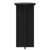 Plant Stand 2 Pcs Black 29.5 X 29.5 X 60 Cm Engineered Wood