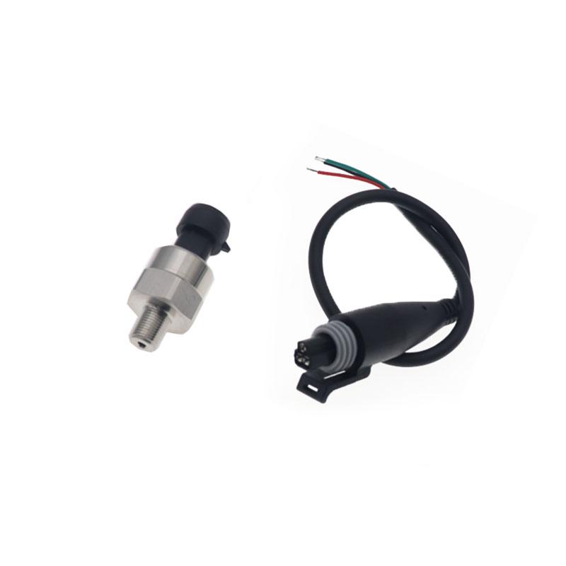 DC 5V 1/8NPT Pressure Transducer Transmitter Sensor Stainless Steel Oil Air Water 15/30/60/80/100/150/200/300/500/1000/1600Psi