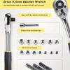 108 Pcs/set Acmount Tool Kit  Home Tool Kit DIY Household Tool Sets for Home Repair and Maintenance