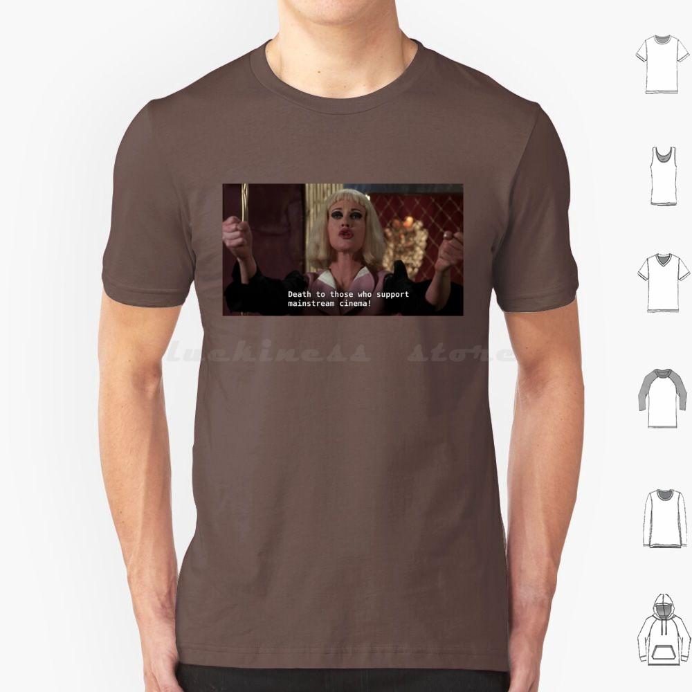 Death To Those Who Support Mainstream Cinema T Shirt Big Size 100 Cotton Cecil B Demented Cecil B Demented John Waters John