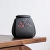 Vintage Plum Blossom Ceramic Tea Jar Sealed Coffee Candy Jar Antique Art Decorative Jars Storage Ornaments Home Decoration Gifts