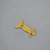 Mihmily Brand-running Rabbit Brooch, Versatile and Fashionable