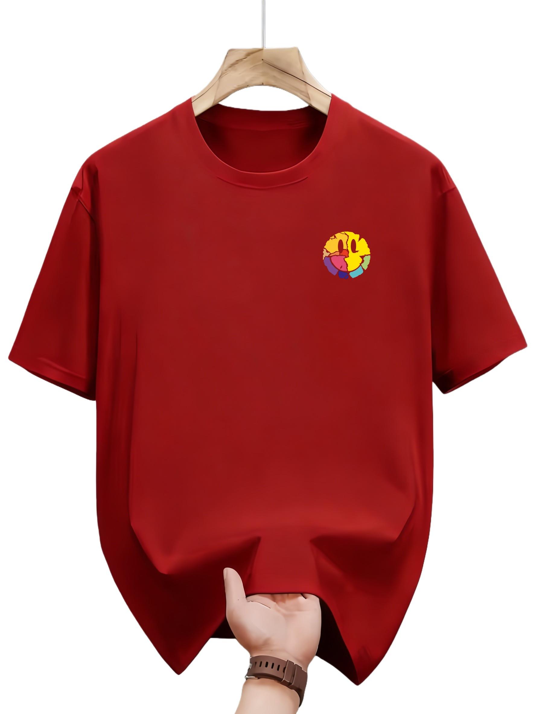 

A new style of loose shortsleeved fashion Tshirt for men and women in summer a European loose halfsleeved top S