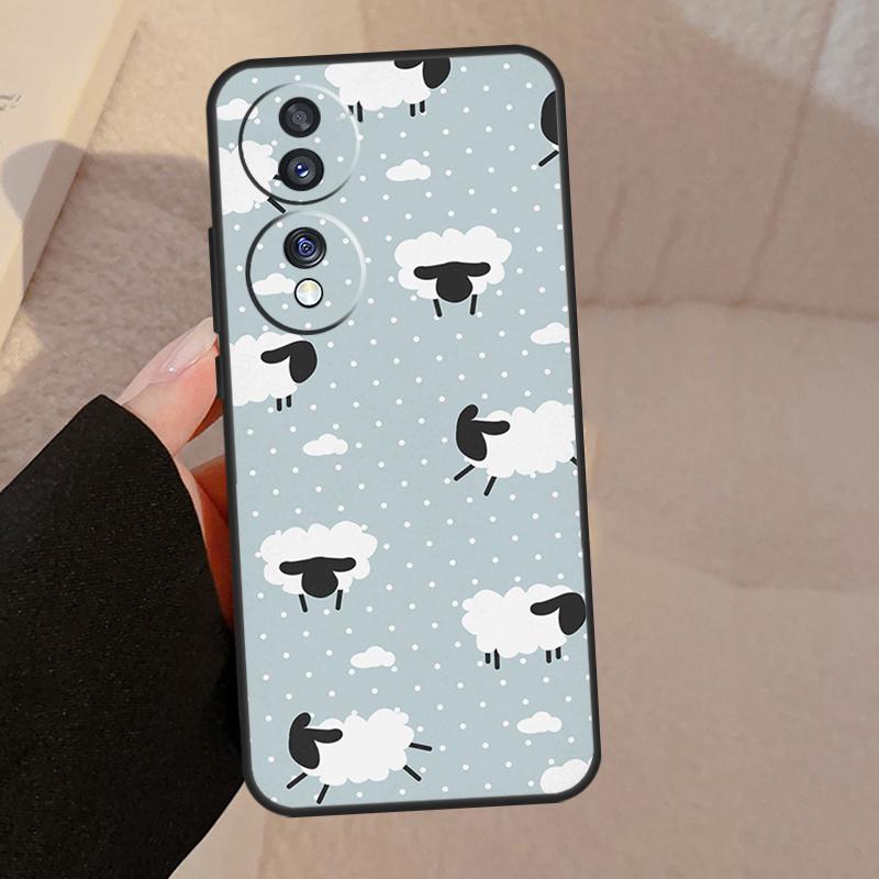 

Cute Sheep For Honor Magic 8 Pro 6 5 7 Lite Case For Honor 400 200 90 70 50 X8c X8b X9a X9b X9c X9d Win Honor Magic8 Lite