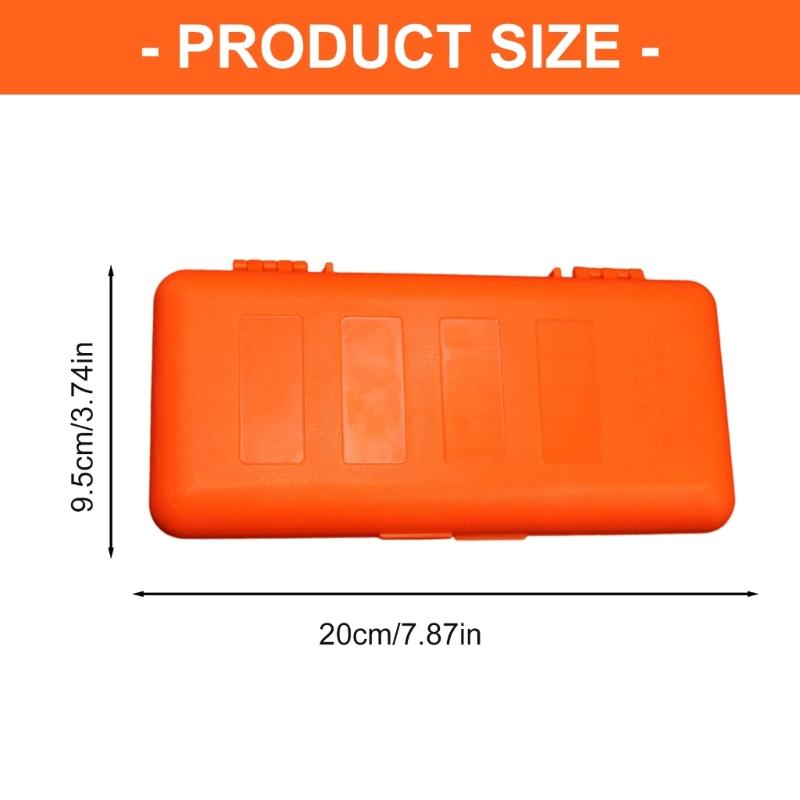 Tackle Storage Box For Fishing 12 Section Organizers Durability Transparents Cover Outdoor Essential