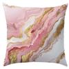 Pink Marble Vein Pillow Covers Pattern Cushion Covers Single Sided Decorative Soft Sofa Living Room Bedroom Home Modern Abstract