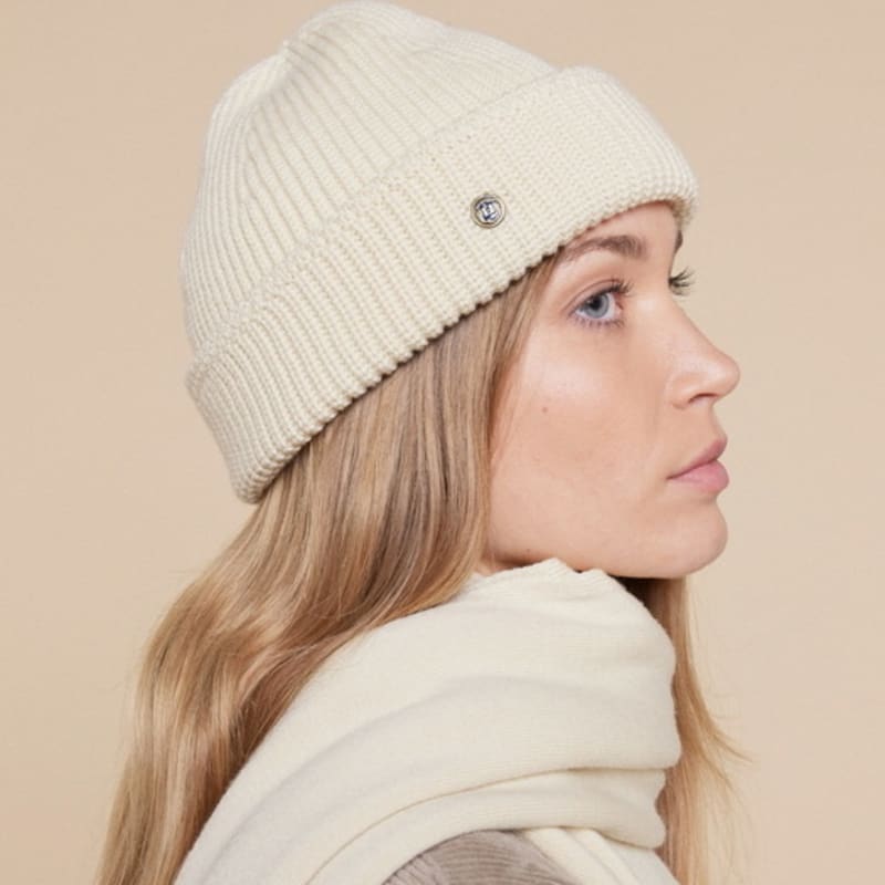 

laulhere French Wool Beanie - Boret 6color Sable (light brown)