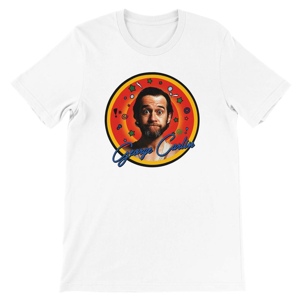 George Carlin Tee - Classic Comedian Graphic, Soft Cotton