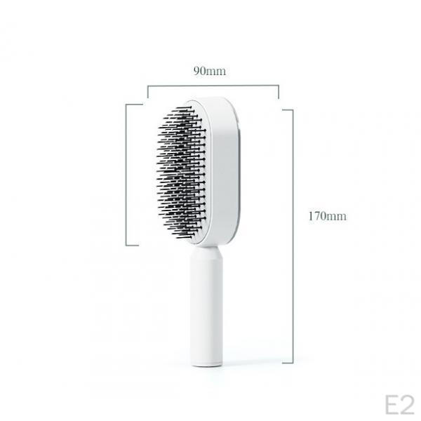 Spazzola Districante per Capelli da Donna, Durevole Facile Creativa Massaggio Regalo Pettine Portatile