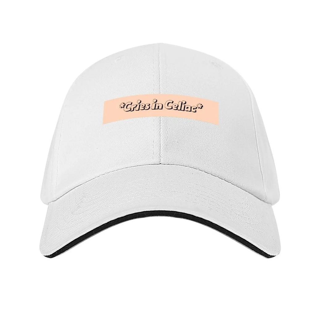 *Weint in Zöliakie* Glutenunverträglichkeit Humor Baseballkappe Sonnenhut Schirmmütze Snapback-Mütze Golfkappe Für Unisex Damen