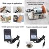 Multifunktionale Mini-Bandschleifmaschine Elektrischer Schärfer Bandschleifer 6000 U/min Geschwindigkeit Puffer Polierer Schärfer Schärfen