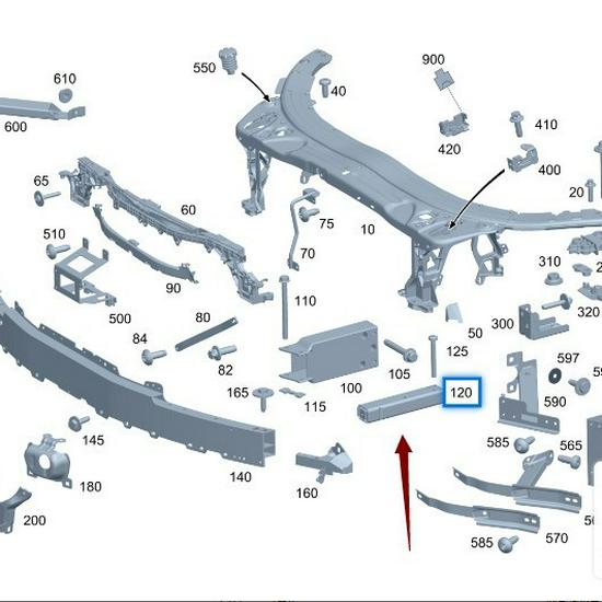 Mercedes-Benz W205 C200 Halterungen: 2056203701, 2056201200