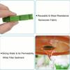 20Pcs Flower Pot Inner Bottom Mat Prevent Soil Leakage Flower Shape Plant Pot Bottom Hole Pad