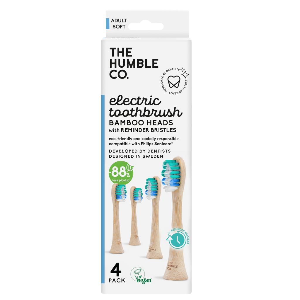 THE HUMBLE Bamboo Electric Toothbrush Replacement Brush CO. (for Sonicare)