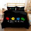 Königin Rockband Digital Printed Bedding for Boys Queen Bedding Set Soft and Comfortable Customized King Size Bedding Set