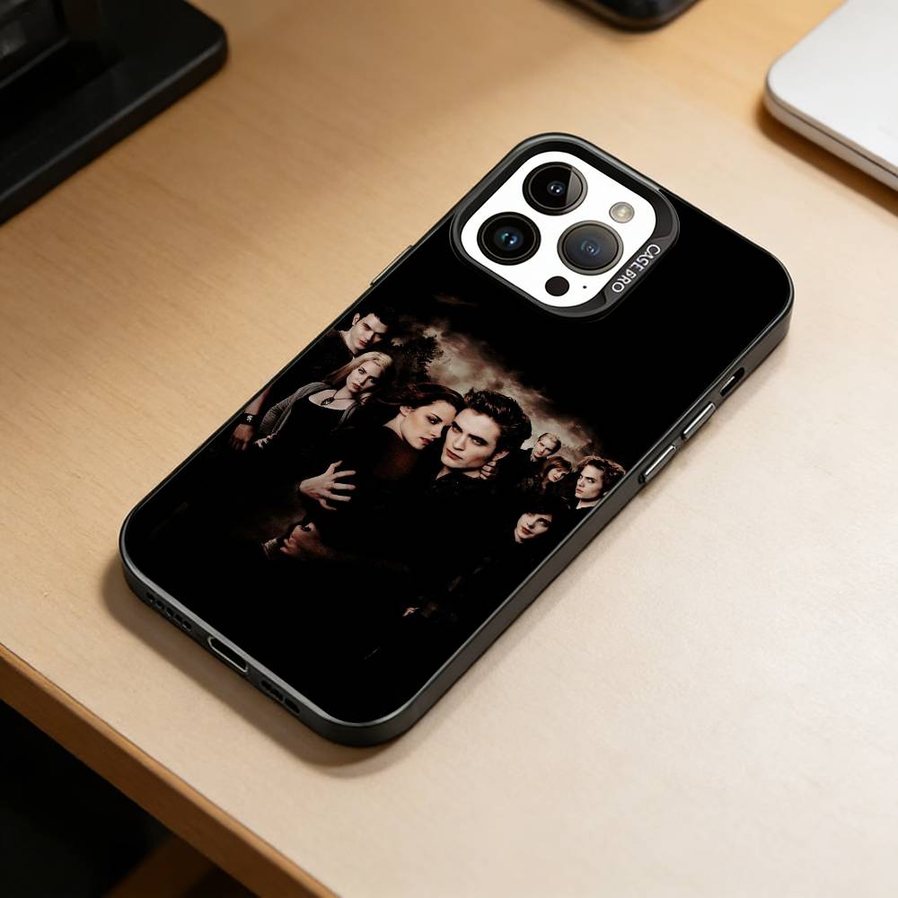 T-Twilight Saga Edward  Phone Case For iPhone 17,16,15,14,13,12,11 Plus,Pro Max,XS,Colorful Silver Black Cover