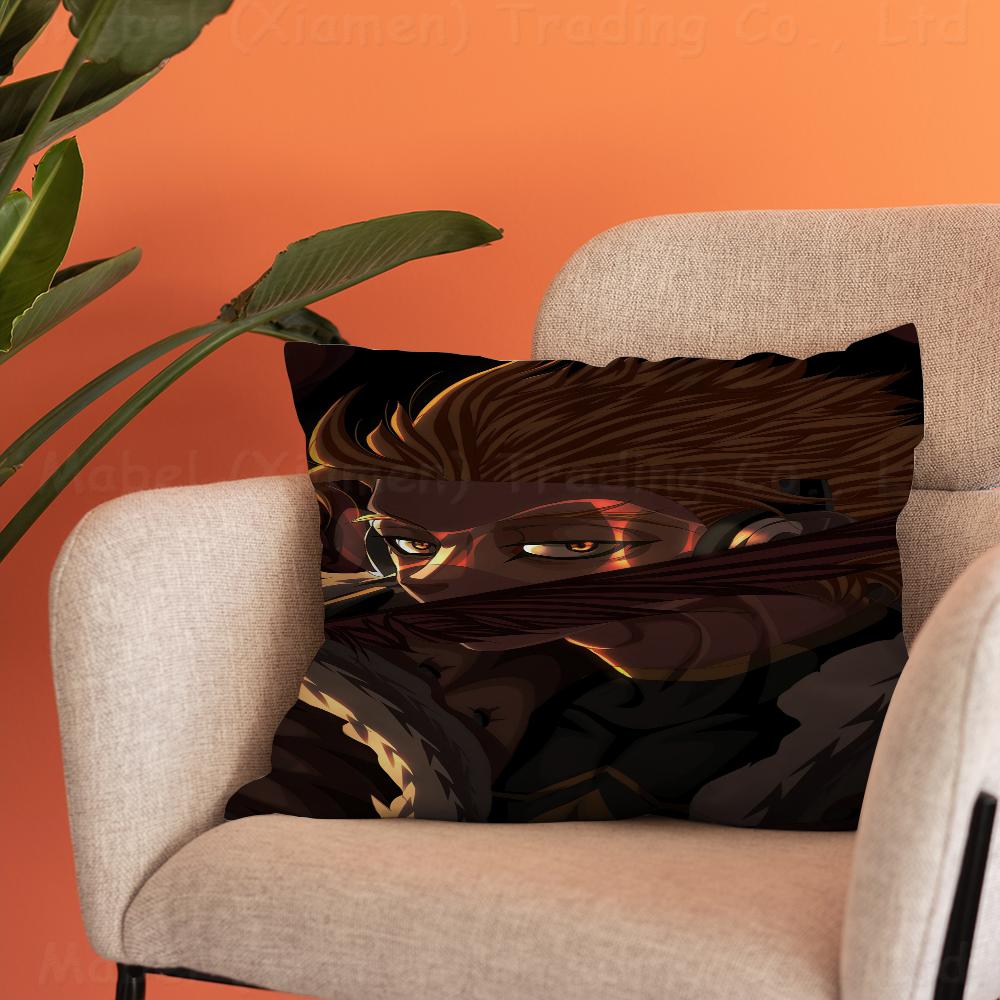 Anime My Hero Academia Hawks Cushion Cover Pillow Cover Decor Pillowcase Printed Cushion Case for Couch