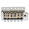 Wilkinson WOV09 Deluxe 10.5mm ST Tremolo Bridge, 6-Point, American Vintage Narrow Spacing, for Strat Electric Guitars, Chrome