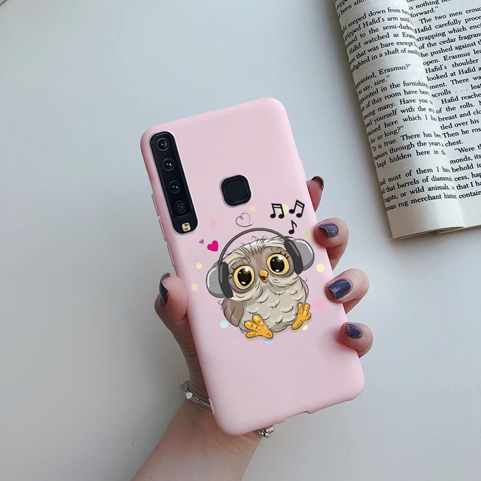 Flower Phone Case For Samsung A9 2018 A920 SM-A920F Back Cover Silicone Painted Soft Fundas for Samsung Galaxy A9 A 9 2018 Cases