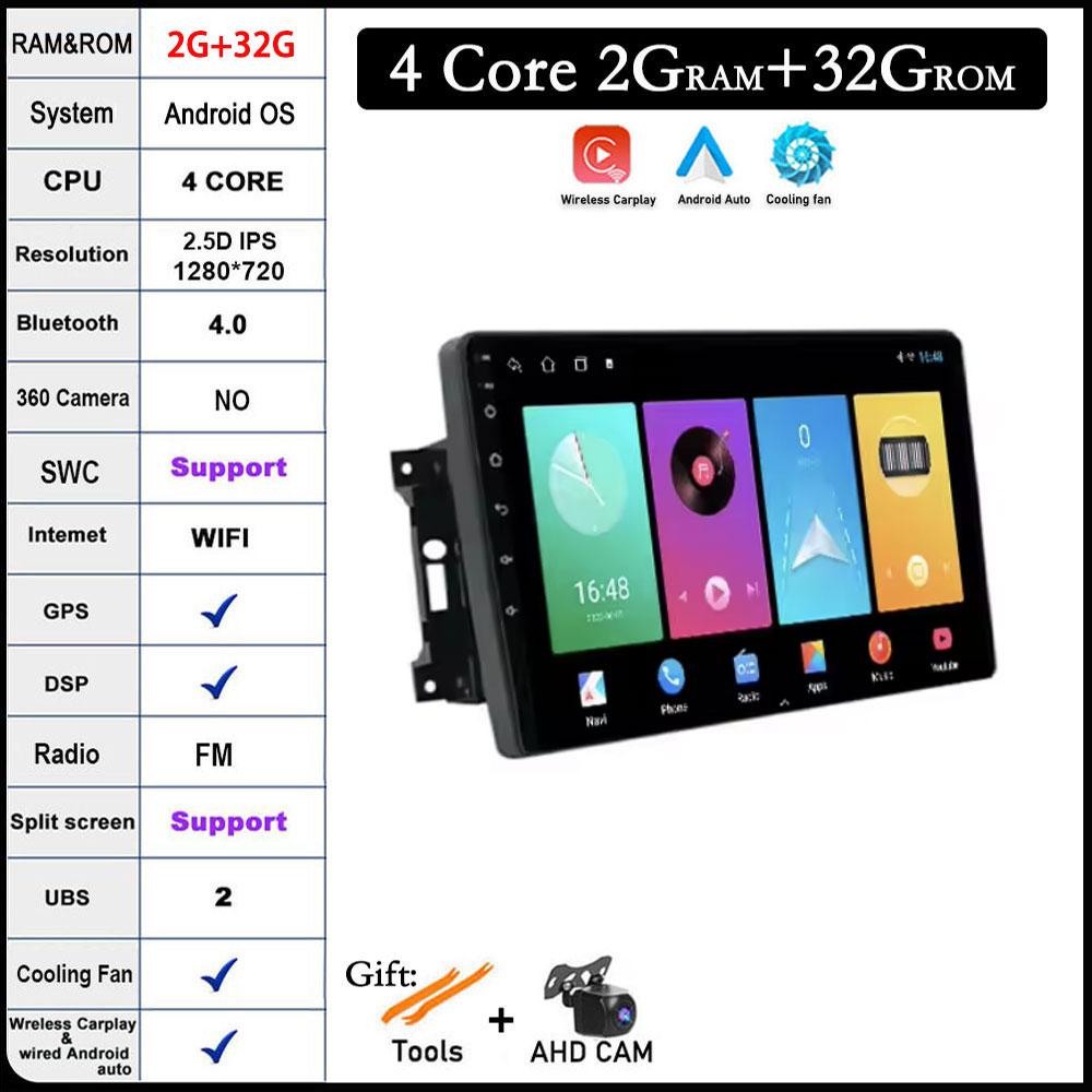 10 Inch For Jeep Wrangler 3 JK 2007 - 2018 QLED DSP RDS Android 14 Car Radio Autoradio GPS Navigation Stereo