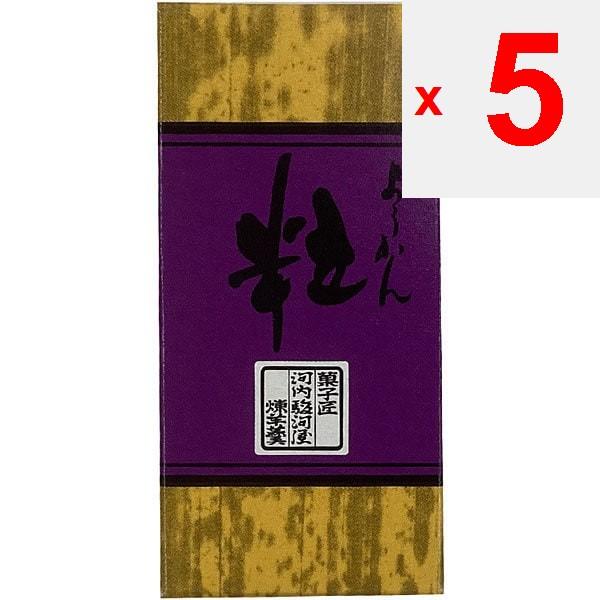 Kawachi Surugaya Mini Yokan (Japanese Sweet Bean Jelly) 1pc. Wagashi