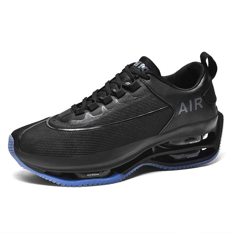 Fashion Double Layer Air Cushion Shoes for Men Outdoor Training Casual Sneakers Shock Absorption Sports Shoes Breathable Mesh Men Shoes