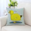 Cute Little Yellow Duck Pillowcase Car Ornaments Office Living Room Sofa Home Pillowcase