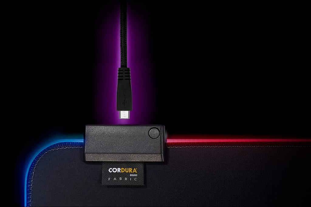 XPG Gaming Large Mouse Pad BATTLEGROUND XL PRIME RGB Size X 900 X 420 Mm Thickness 4 Mm BKCWWEC (width Depth)