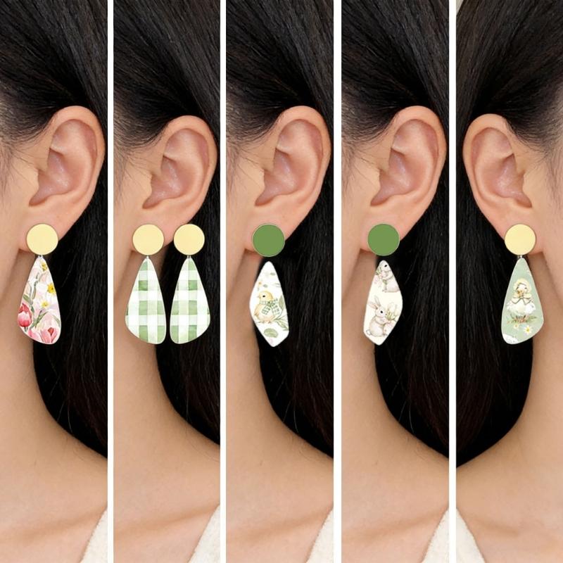 Creative Water Slide Decal Stickers Decorative Paper Pad Paper Texture for Handmade Jewelry and Easter Decorations