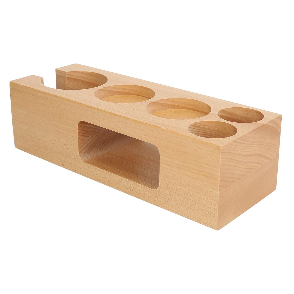 Kaffee Tamper Basis Multifunktions Buche Kaffee Distributor Tamping Station Zubehör für Kaffee