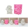 Stylish Handmade Soap and Candle Crafting Penguins Silicone Mould Flexible Home Decoration Supplies for Art Projects