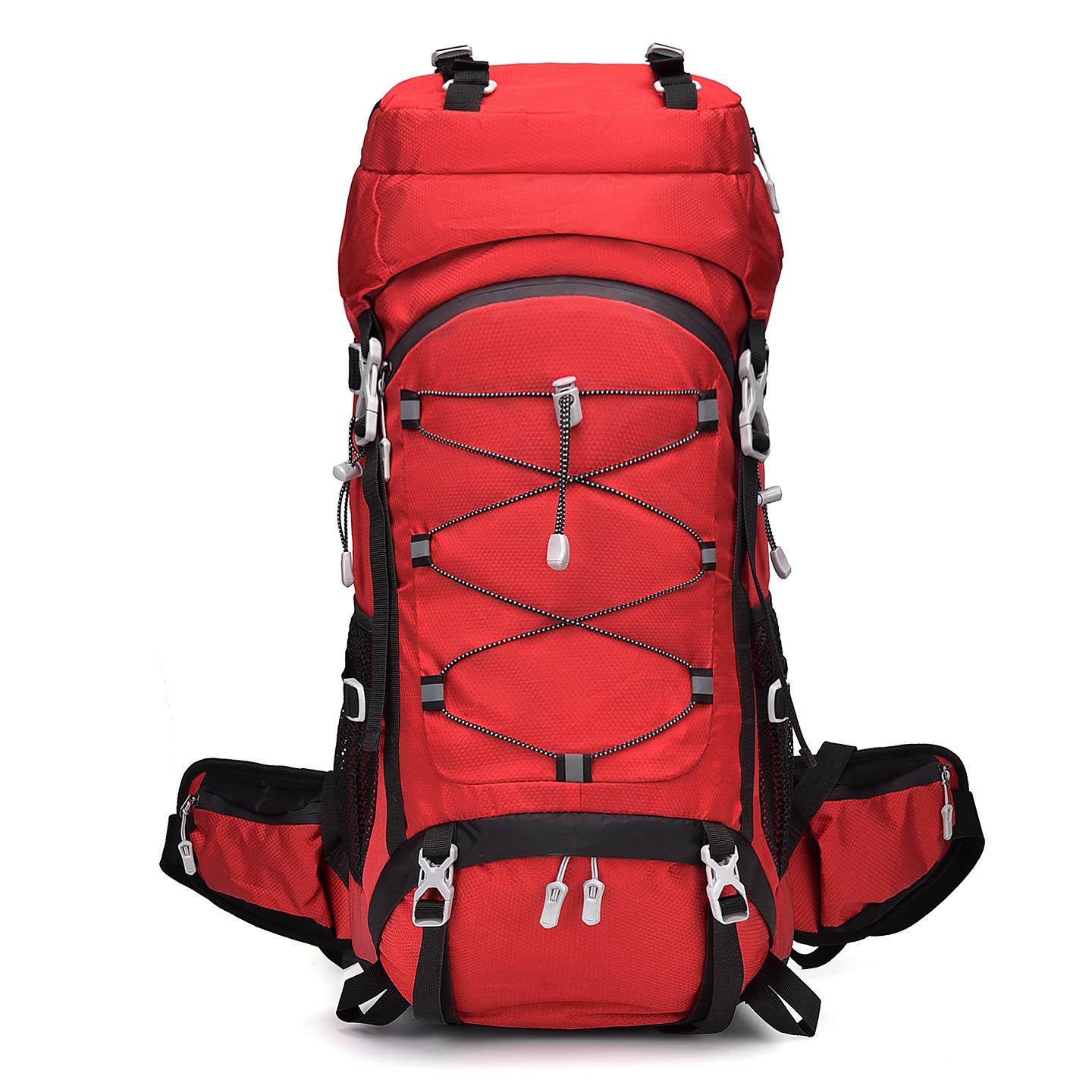 Multifunctional 60L Off-Road Hiking Bag Outdoor Large Capacity Water-Proof Camping Backpack Hiking Hiking Bag 56-75L