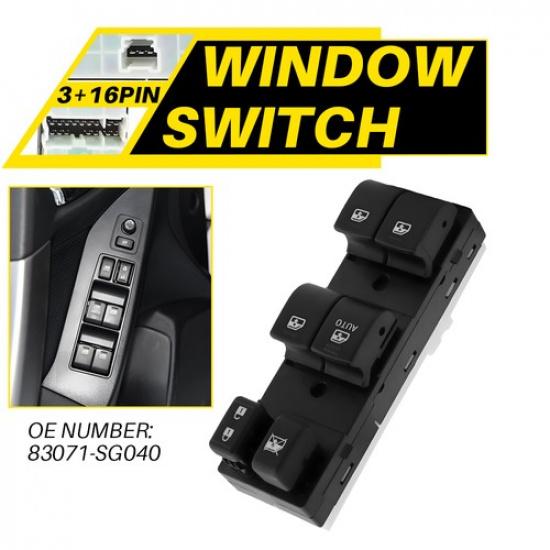 Master Power Window Control Switch Left Driver For 2014-2016 Subaru Forester EOA