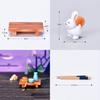 Adorable Diy Resin Rabbit Eat Mooncake Micro Landscape Decor For Mid-autumn Festival Celebration