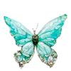 Crackle Green Elegant Butterfly Acrylic Car Accessory Decorative Hanging Gift Idea