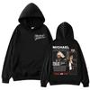Rock Singer Michael Jackson Merch Hoodies Men Women Fashion Vintage Hooded Sweatshirts High Quality Fleece Oversized Pullovers