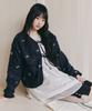 Celitails Ribbon Embroidered Jacket_Navy