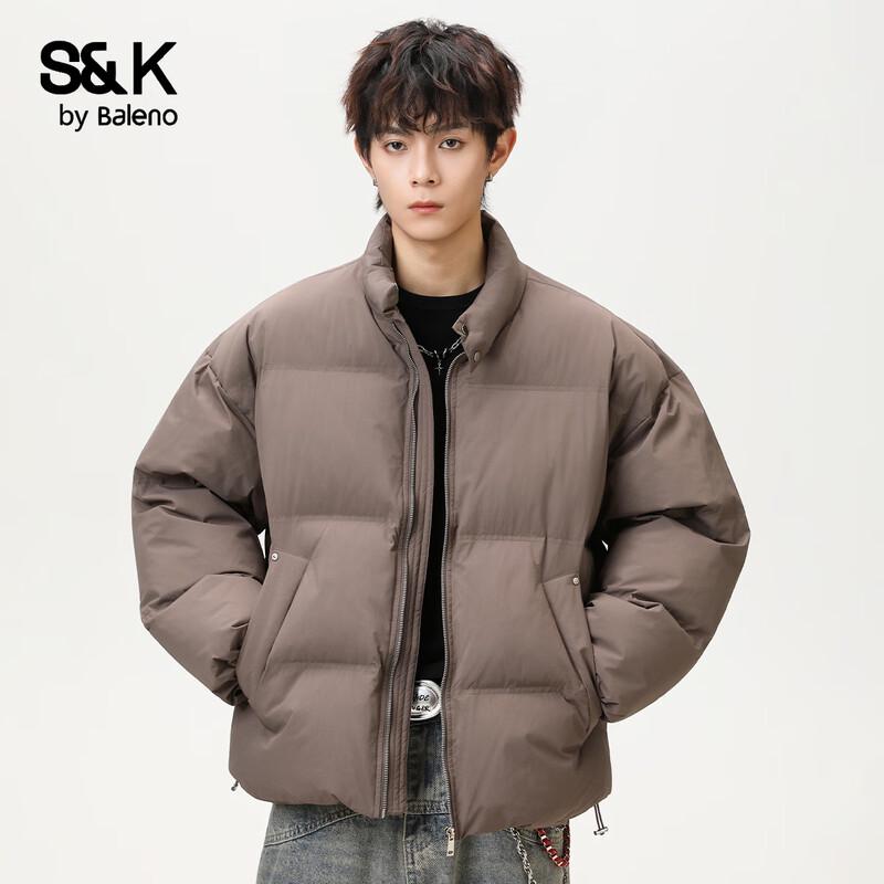 Baleno S&K Kollektion Herren Minimalistische Daunenjacke