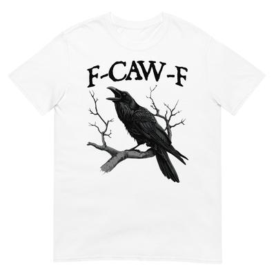 Corbeau Noir, F-Caw-F T-shirt Oiseau Noir Drôle