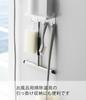 Yamazaki Jitsugyo Magnetic Bathroom Rack Hook White Mist Bathroom Rack Bathroom Storage 4236 & Approx. W18XD8.5XH8cm