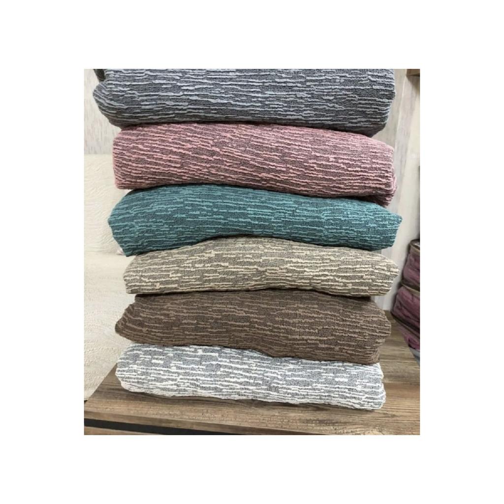 Jacquard 3-seater Sofa Cover, Sofa Bed Sofa Cover 1 Piece Stone Gray