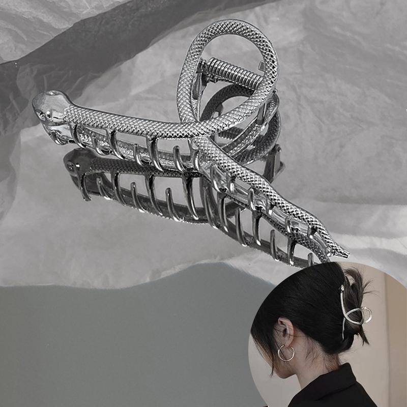 31Styles Metal Gold Silver Hair Claw Clips For Women Geometric Cross Snake Girls Jaw Clamps Punk Korea Hairwear Accessories