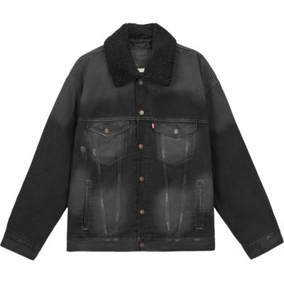 Denim Jacket Men's Black 0017B-0001