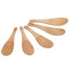 5Pcs Wood Rice Spoon Innovative FishShaped Carving Soup Ladle Tableware Kitchen Utensil