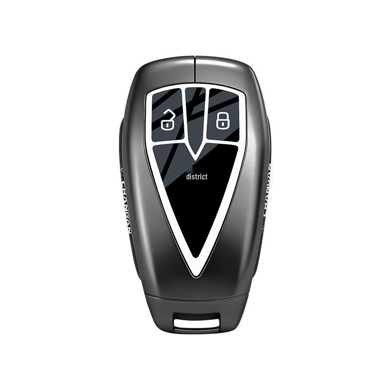 Changan CS75 2023 Metal Key Cover: Full Coverage Remote Protection