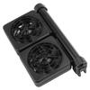 Aquarium Chillers Fan Mini Adjustable Quiet Fish Tank Water Cooling Fan for Freshwater Saltwater