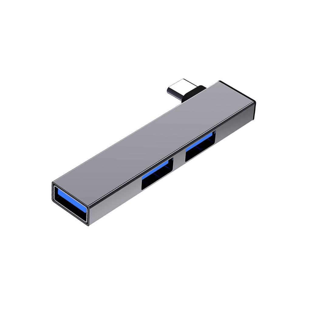 USB C Hub with 4 Ports Mini Data Hub for Laptops 2 USB2.0 and 1 USB3.0 Portable Expansion for PC Laptop
