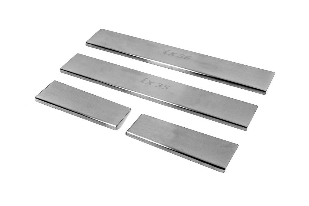 

Накладки на пороги Carmos V3 (4 шт, нерж) для Hyundai IX-35 2010-2015 рр.