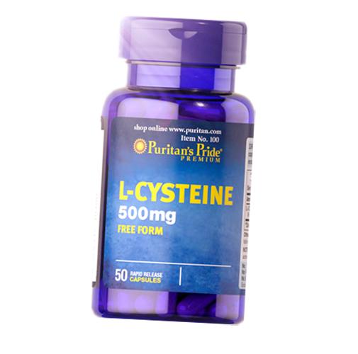 

Цистеїн, L-Cysteine, Puritan s Pride 50капс (27367002) 50kaps