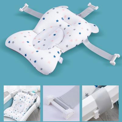 Tappetino per vasca da bagno per neonati Tappetino per vasca da bagno antiscivolo portatile Tappetino per vasca da bagno per bambini Doccia Cuscino d'aria Letto Sedile da bagno di sicurezza per neonato